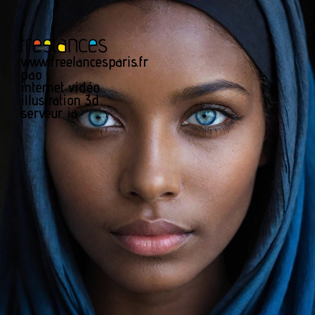 Pao mise en page internet vidéo illustration 3d serveur IA générative AI freelance paris studio de création magazines 73fxwtd0